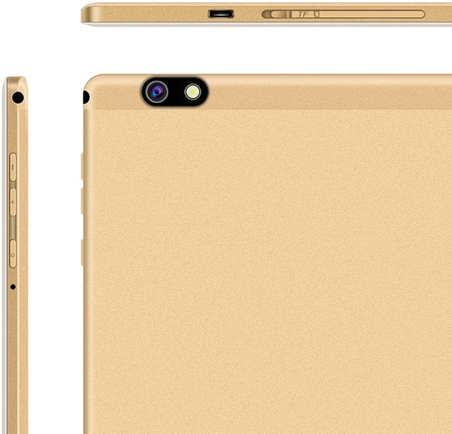 Планшет 10.1" Facetel Q3 8+6/128Gb 8 ядер Android 13 8000 mAh Золотий - зображення 4