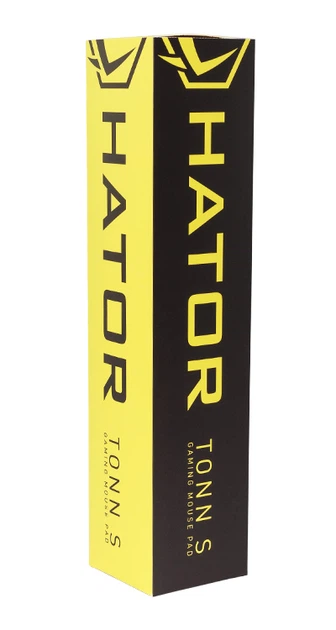 Ігрова поверхня Hator Tonn S 290x240x3 мм Black (HTP-010) - зображення 4