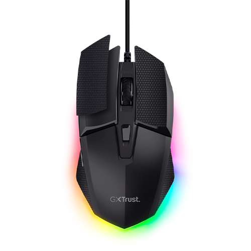 Миша ігрова дротова Trust GXT 121 Felox+ Illuminated Gaming Mouse USB-A 10000 dpi Black (25603) - зображення 4