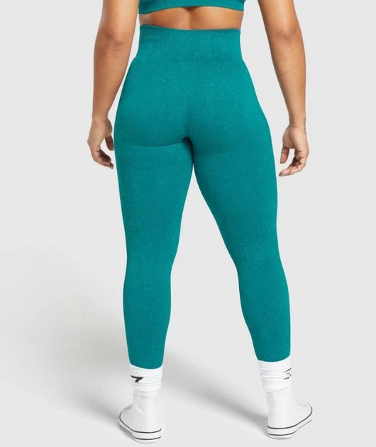 Спортивные леггинсы для фитнеса женские Gymshark 194774 M Морская волна (2200005144244) - изображение 2