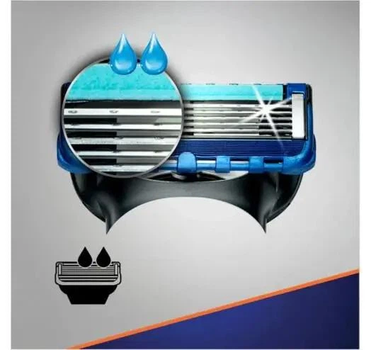 Сменные кассеты (лезвия) для бритья Gillette Fusion ProGlide 3 шт. (358984795) - Фото 4 Сменные кассеты (лезвия) для бритья Gillette Fusion ProGlide 3 шт. (358984795) - изображение 4