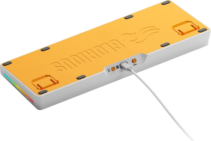 Klawiatura przewodowa Glorious GMMK 3 HE 65% White (GLO-KB-GMMK3-65-PB-HE-W-WHT-US) - obraz 5