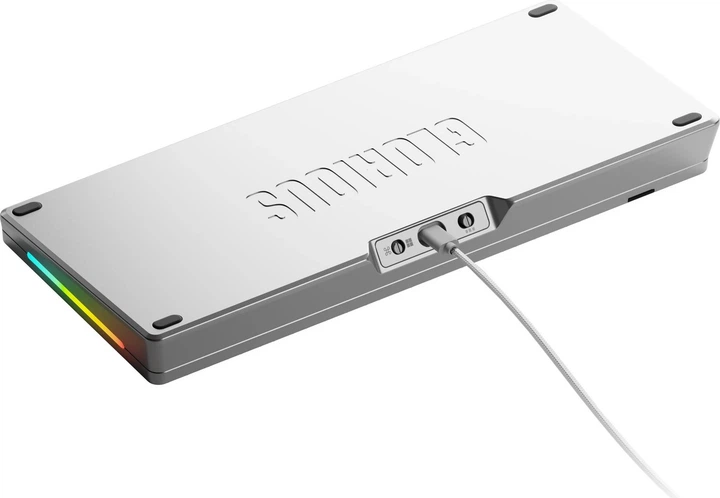 Klawiatura przewodowa Glorious GMMK 3 Pro 75% Silver (GLO-KB-GMMK3-PRO-75-PB-FOX-W-SIL-US) - obraz 4