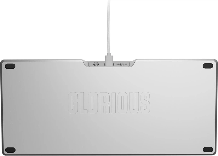 Klawiatura przewodowa Glorious GMMK 3 Pro 75% Silver (GLO-KB-GMMK3-PRO-75-PB-FOX-W-SIL-US) - obraz 6