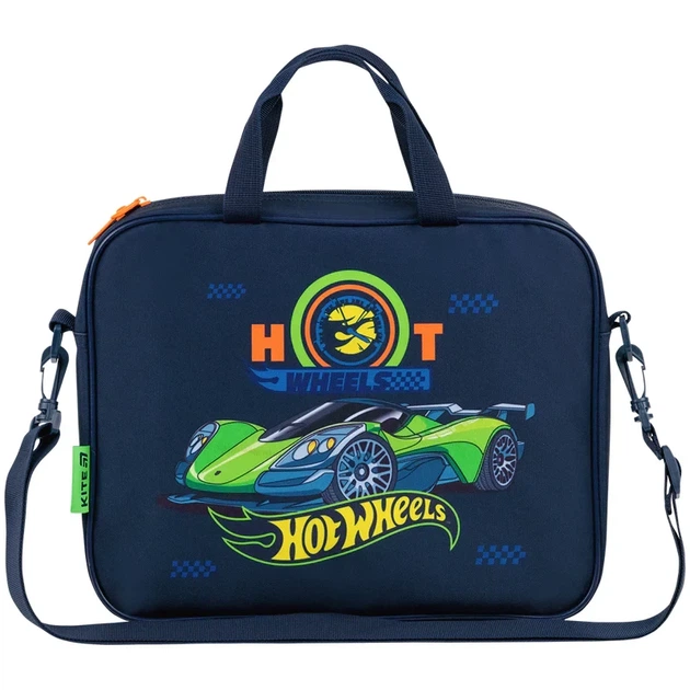 Школьная текстильная сумка Kite Hot Wheels HW26-589 - изображение 3