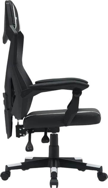 Крісло геймерське Canyon Flow MCH01 Mesh Black/White (CNE-MCH01W) - зображення 3