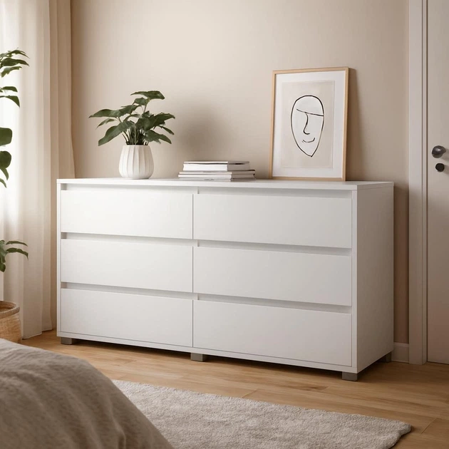 Комод Тіна Orange-Line 1600 Білий 1600x400x773 - зображення 2