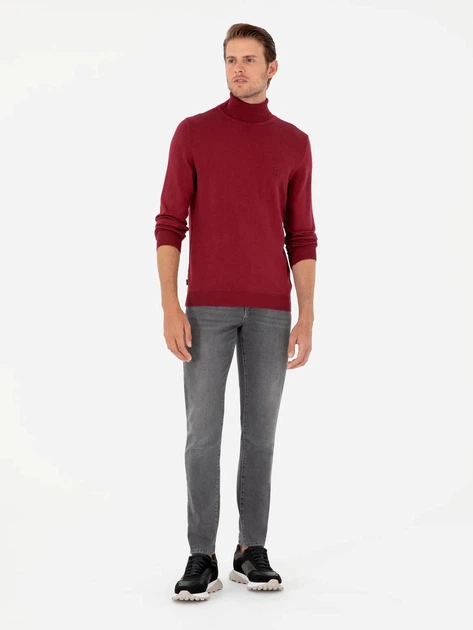Гольф-водолазка мужская Pierre Cardin G021SZ0TK-000-2028197(Vişne) M Вишневая (8683857743249) - изображение 3