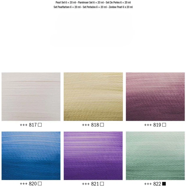 Набір акрилових фарб Bruynzeel Amsterdam Standard 6 x 20 мл (8712079398798) - зображення 3