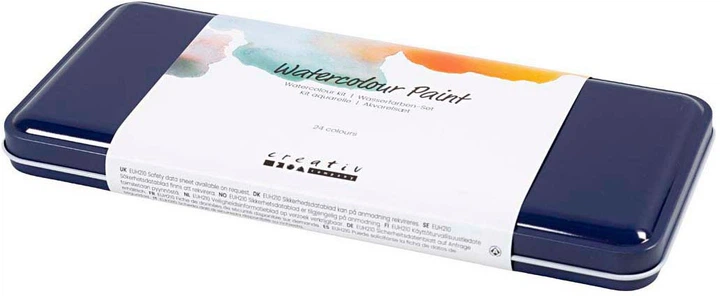 Набір акварельних фарб Creativ Company Watercolour Paint 24 кольори (5707167428443) - зображення 2