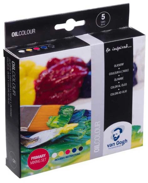 Набір олійних фарб Van Gogh для змішування 5 x 20 мл (8712079498443) - зображення 4