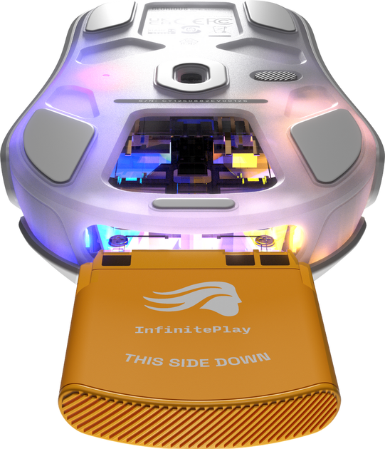 Mysz Glorious Model O3 Wireless White (GLO-O3-WL-WHT) - obraz 6