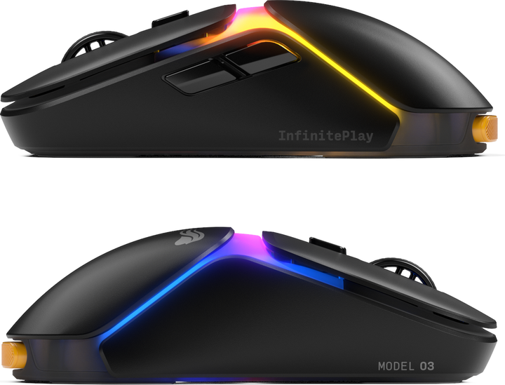 Mysz Glorious Model O3 Wireless Black (GLO-O3-WL-BLK) - obraz 4