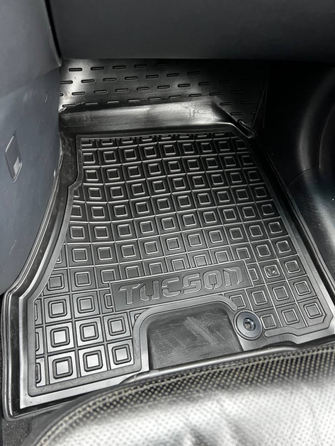 Коврики в салон для Hyundai Tucson 2003-2009 / Хюндай Туксон, Avto-Gumm, Чёрные - изображение 3