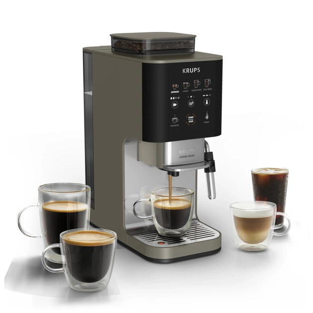 Кавомашина KRUPS SLIM Coffee Crush Experience SA403BE0 milk