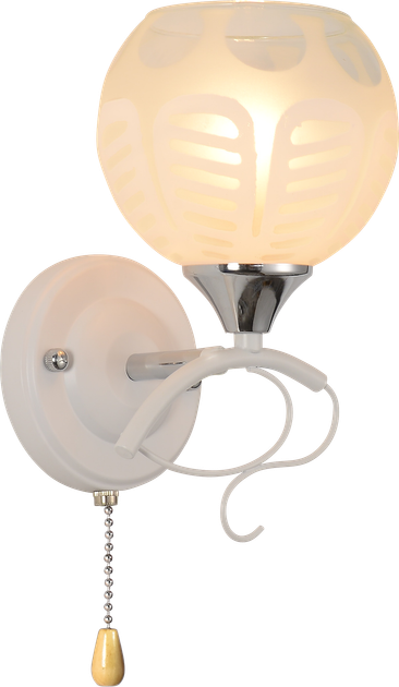 Бра настенная INTEREES IS XA1522B-1W WH+CR - Фото 1 Бра настенная INTEREES IS XA1522B-1W WH+CR - изображение 1