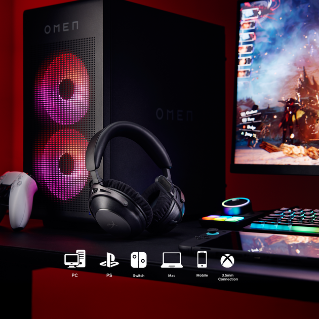 Наушники HyperX Cloud Alpha 2 Wireless Black (AJ5C7AA) - изображение 7