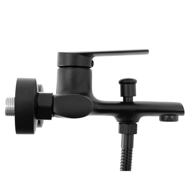Змішувач для ванни Rea Buzz одноважільний, чорний матовий (REA-B3421) - зображення 4