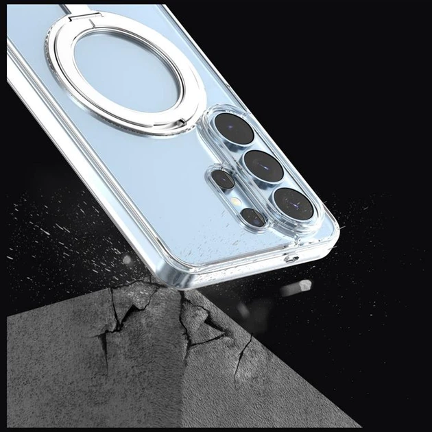 Etui plecki Araree Duple M Stand do Samsung Galaxy S26 Ultra Transparent (AR20-02518A) - obraz 4