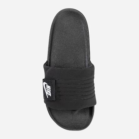 Чоловічі шльопанці для пляжу Nike Offcourt Adjust Slide DQ9624-001 46 (12US) Чорні (196153938076) - зображення 5