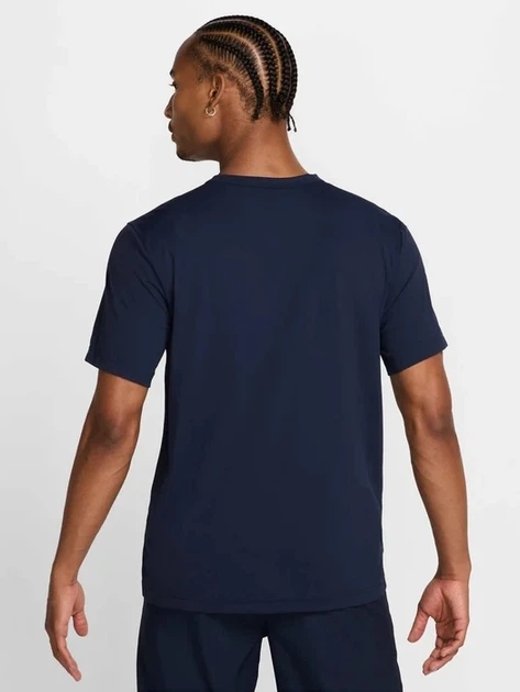 Koszulka sportowa męska Nike T-Shirt Hyverse Men'S Dri-Fit DV9839-452 L Granatowa (197859275434) - obraz 2