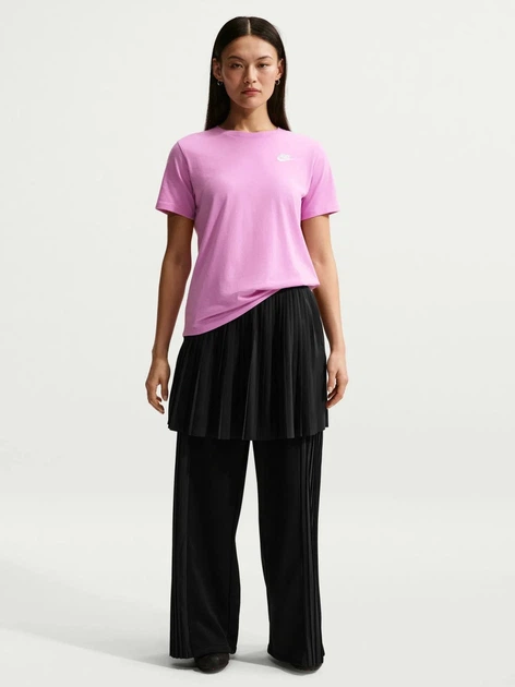 Футболка бавовняна жіноча Nike W Nsw Club Ss Tee DX7902-503 S Рожева (198726194520) - зображення 3