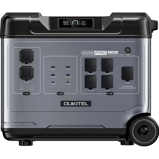 Зарядна станція Oukitel P5000E Pro 4000W 5120Wh - зображення 3