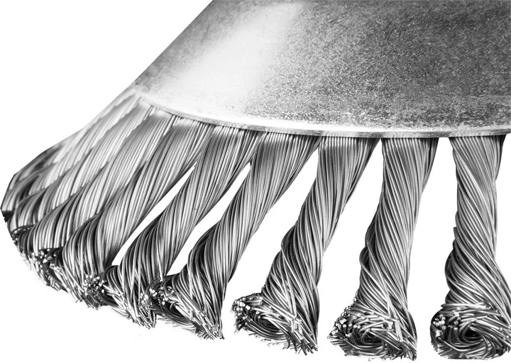 Щітка тверда дротяна NEO Tools для бензинового тримера 200 x 25.4 мм 55-101 (5906692003228) - зображення 3