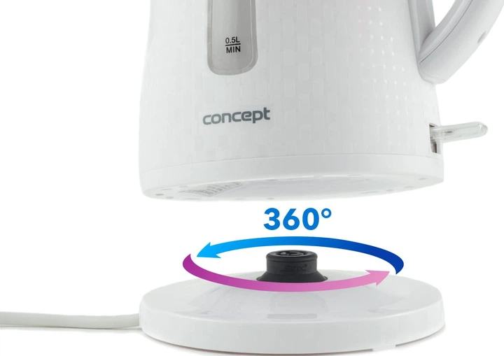 Czajnik elektryczny Concept RK2320 Biały - obraz 4