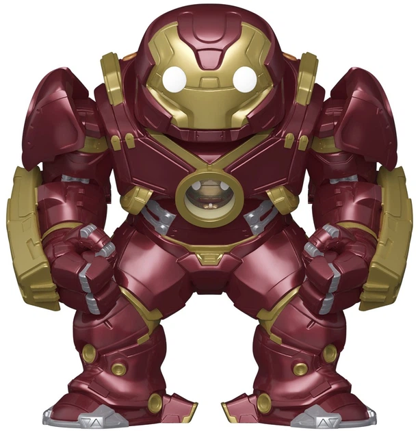 Zestaw figurek Funko Bitty POP! Bots: Marvel the Infinity Saga Hulkbuster with Iron Man 11.7 cm 83645 (889698836456) - obraz 2