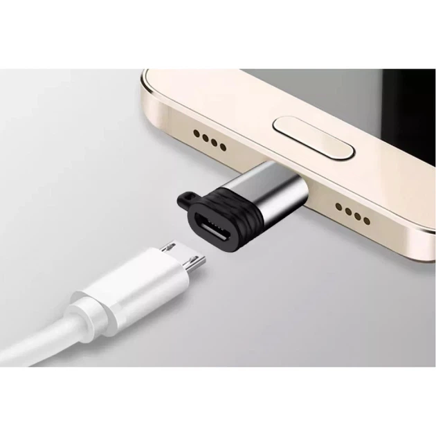 Adapter USB C To Micro — Earldom ET-TC13 (773593) - Фото 5 Adapter USB C To Micro — Earldom ET-TC13 (773593) - изображение 5