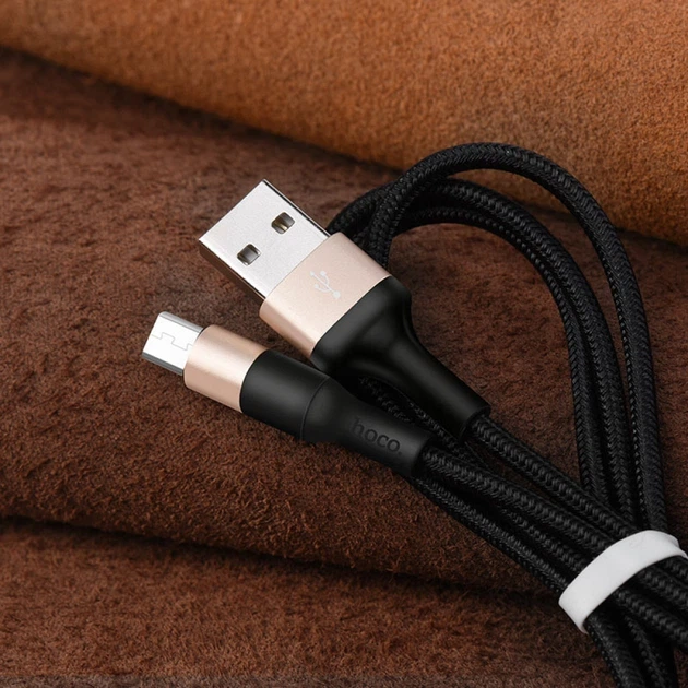 Мультикабель 3 в 1 Lightning + Micro USB + Type-C 2A 1м Hoco X26 (717231) - Фото 6 Мультикабель 3 в 1 Lightning + Micro USB + Type-C 2A 1м Hoco X26 (717231) - изображение 6