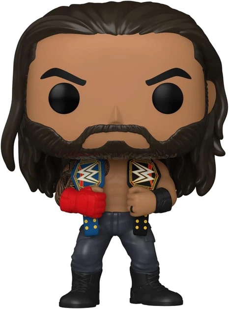 Figurka Funko Pop! WWE 131 Roman Reigns with Belts 72233 (889698722339) - obraz 2