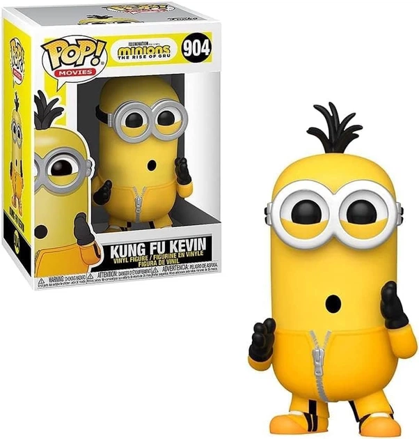 Фігурка Funko POP! Movies: Minions 2 Kung Fu Kevin 10 см 47804 (889698478045) - зображення 2