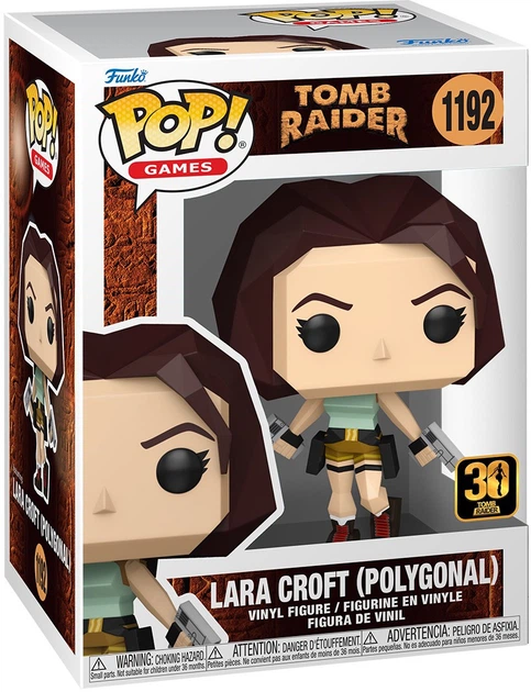 Figurka Funko Pop! Games: Tomb Raider 1192 Lara Croft (Polygonal) 90841 (889698908412) - Zdjęcie 1 Figurka Funko Pop! Games: Tomb Raider 1192 Lara Croft (Polygonal) 90841 (889698908412) - obraz 1