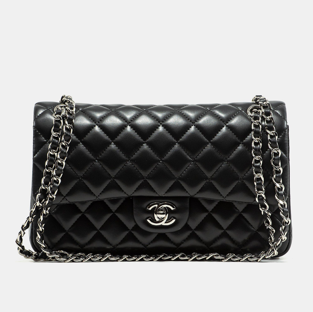 Жіноча сумка еко шкіра Flap Bag Shoulder Bag 25×16×6 см Чорна (LUX1249) - Фото 1 Жіноча сумка еко шкіра Flap Bag Shoulder Bag 25×16×6 см Чорна (LUX1249) - зображення 1
