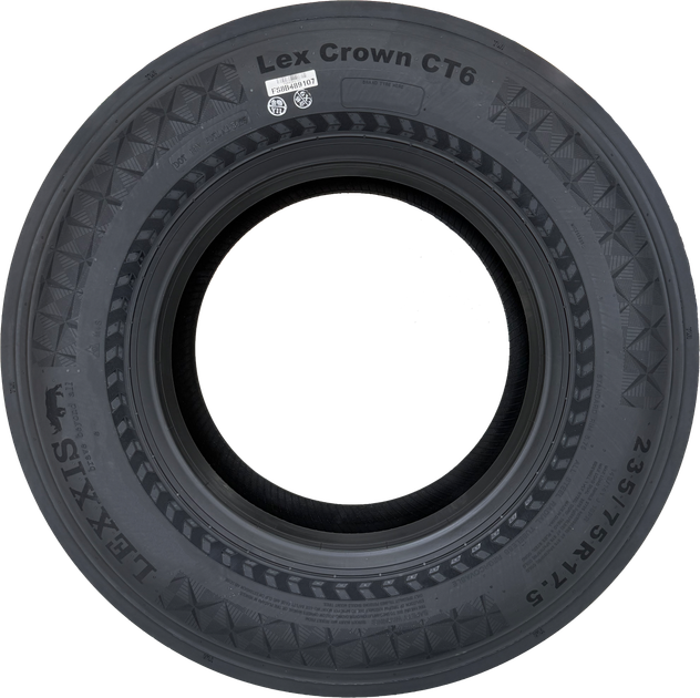 Грузовая шина LEXXIS 235/75R17.5 Lex Crown CT6 18PR 143/141J (ун) (LEX1015) - Фото 4 Грузовая шина LEXXIS 235/75R17.5 Lex Crown CT6 18PR 143/141J (ун) (LEX1015) - изображение 4