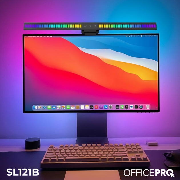 Лампа на монитор скринбар OfficePro SL121B 5W 3000-7100К USB 5V - изображение 2