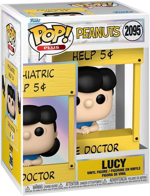Фігурка Funko POP! Plus: Peanuts Lucy 10 см 86542 (889698865425) - Фото 1 Фігурка Funko POP! Plus: Peanuts Lucy 10 см 86542 (889698865425) - зображення 1