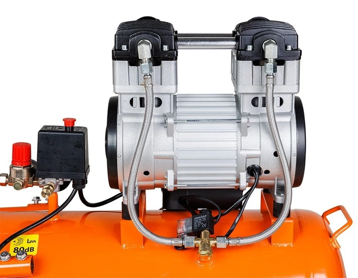 Kompresor bezolejowy NEO Tools 50 l 12K022-1 (5907558479638) - obraz 10