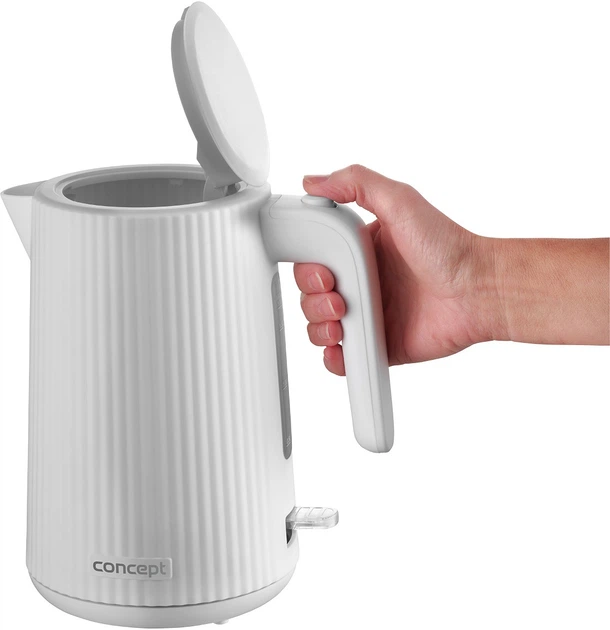 Czajnik elektryczny Concept RK2390 Szary - obraz 8