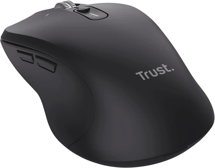 Mysz Trust Ferro Hyperscroll multi-device Wireless Black (8713439256734) - obraz 5