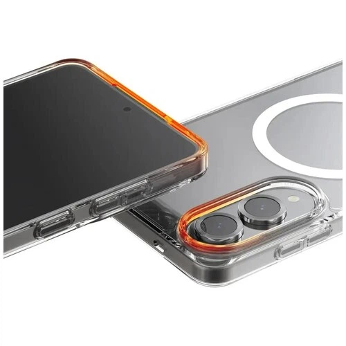 Панель Araree Duple M MagSafe для Samsung Galaxy S25 Edge Transparent (AR20-02302A) - зображення 4