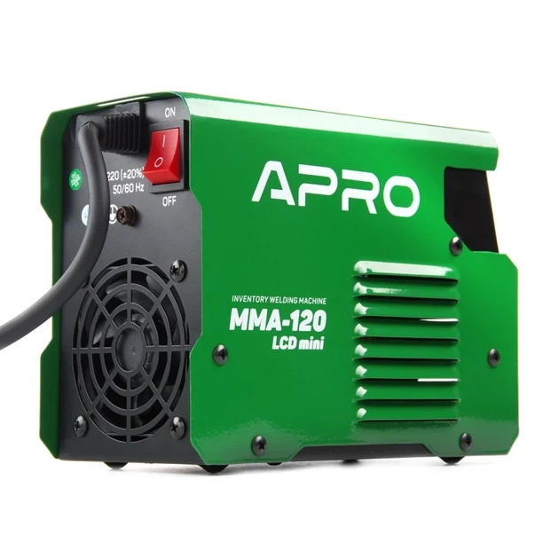 Сварочный аппарат инверторный MMA-120 LCD mini APRO - Фото 9 Сварочный аппарат инверторный MMA-120 LCD mini APRO - изображение 9