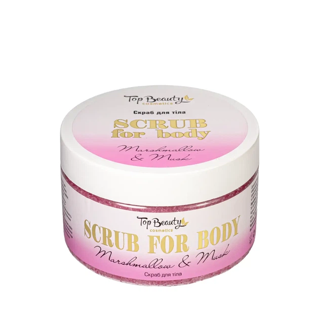 Скраб для тела Top Beauty Marshmallow & Musk сахарный, 250 мл - Фото 2 Скраб для тела Top Beauty Marshmallow & Musk сахарный, 250 мл - изображение 2