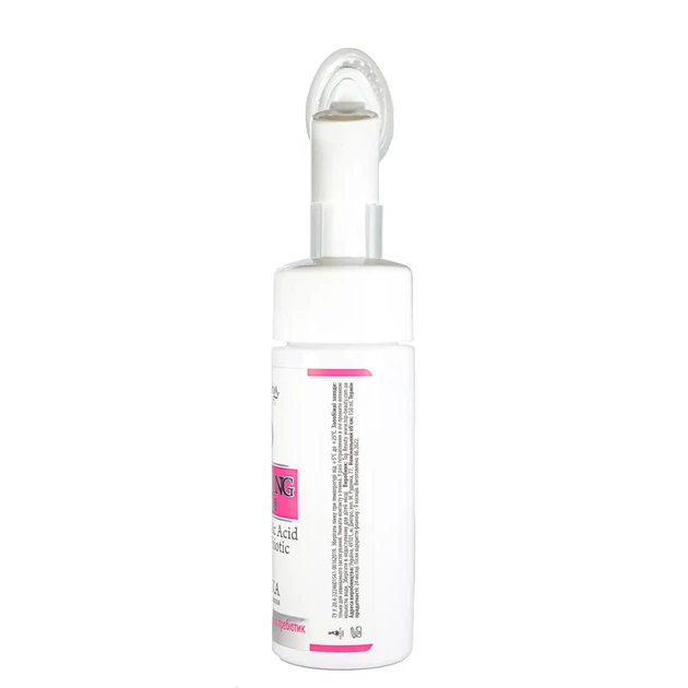 Пенка для умывания с гиалуроновой кислотой и пребиотиком Top Beauty Washing Foam Hyaluronic с щеточкой 150 мл - Фото 2 Пенка для умывания с гиалуроновой кислотой и пребиотиком Top Beauty Washing Foam Hyaluronic с щеточкой 150 мл - изображение 2