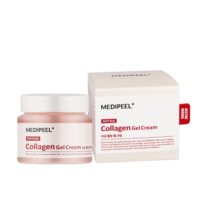Крем-гель для обличчя колагеновий омолоджувальний Medi-Peel Red Lacto Collagen Hydro Gel Cream 80 мл - Фото 1 Крем-гель для обличчя колагеновий омолоджувальний Medi-Peel Red Lacto Collagen Hydro Gel Cream 80 мл - зображення 1