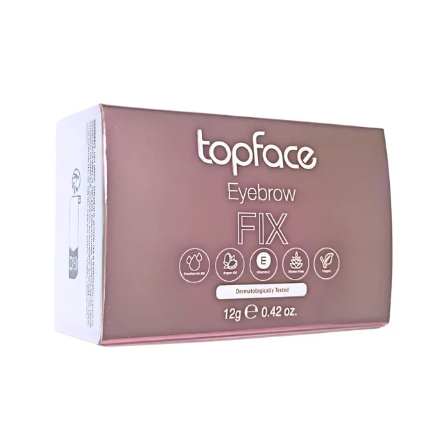 Віск для укладання та фіксації брів topface Eyebrow Wax прозорий, 12 г (PT810) - изображение 2