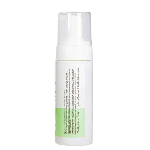 Пінка для вмивання Hollyskin Glycolic AHA Acid Foaming Facial Cleanser із гліколевою кислотою 150 мл - Фото 2 Пінка для вмивання Hollyskin Glycolic AHA Acid Foaming Facial Cleanser із гліколевою кислотою 150 мл - зображення 2