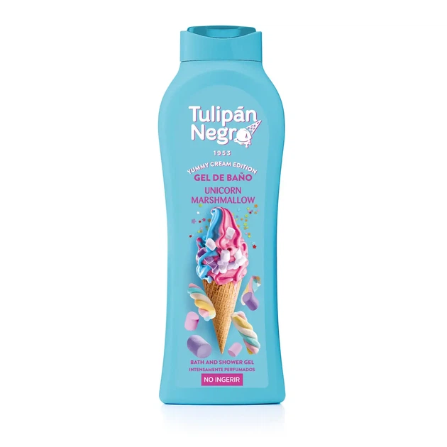 Гель для душа Tulipan Negro Yummy Cream «Зефирный Единорог» 650 мл - Фото 1 Гель для душа Tulipan Negro Yummy Cream «Зефирный Единорог» 650 мл - изображение 1